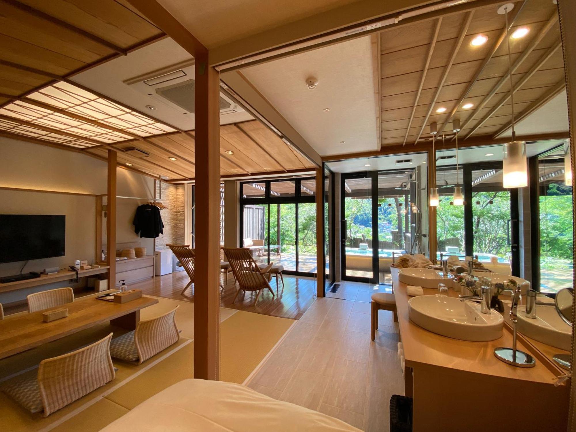 יוגאווארה Kaiseki Ryokan Ashikari מראה חיצוני תמונה